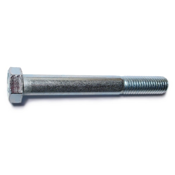 Midwest Fastener Grade 5, 5/8"-11 Hex Head Cap Screw, Zinc Plated Steel, 5 in L, 15 PK 53395 - main